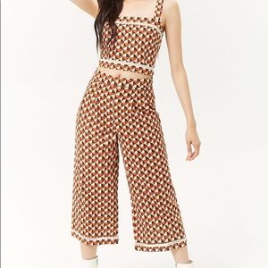 NWT Forever 21  Retro GeometricSet/70s Inspired
